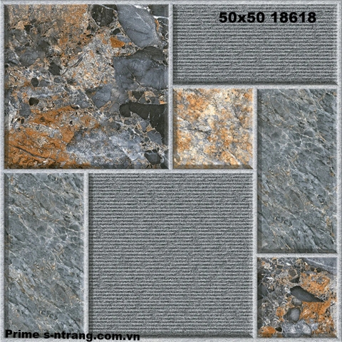 Gạch sân vườn 50X50 PRIME 18618 đá nhám dày 1.3cm