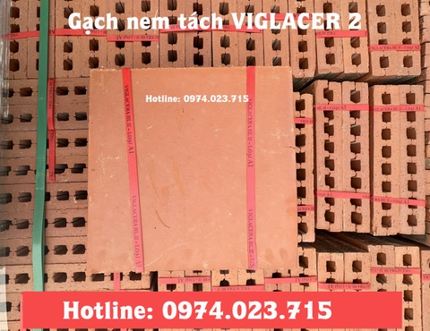 Gạch lá nem - nem tách chống nóng Viglacera HẠ LONG 2 KT 30x30