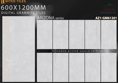 Gạch ốp lát 60x120 Arizona VGC-AZ1-GM61201 Men Malt