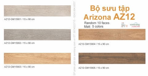 Gạch Thẻ Lát Nền 15x90 Arizona VGC-AZ12-GM15902
