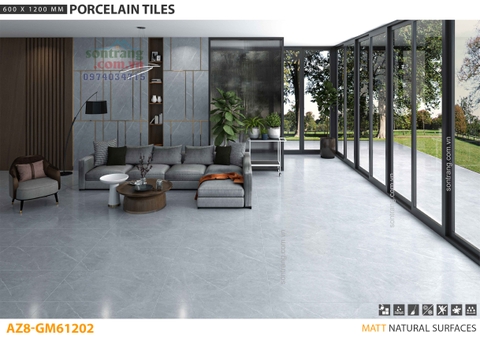 Gạch ốp lát 60x120 Arizona VGC-AZ8-GM61202 Men Malt