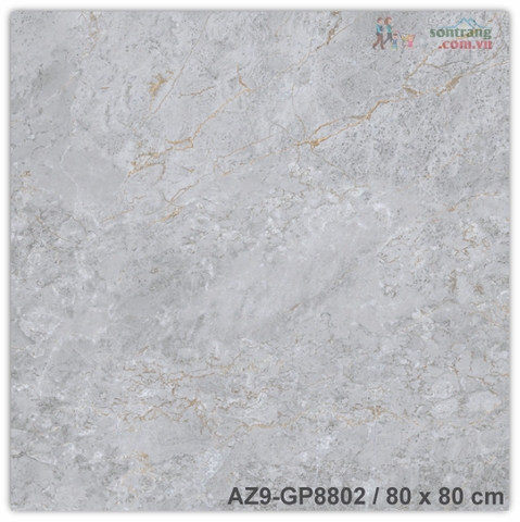 Gạch lát 80x80  Arizona AZ9-GP8802 men bóng