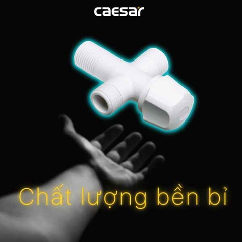 Van T Chia Nước Caesar BF427P (Ø21) Nhựa