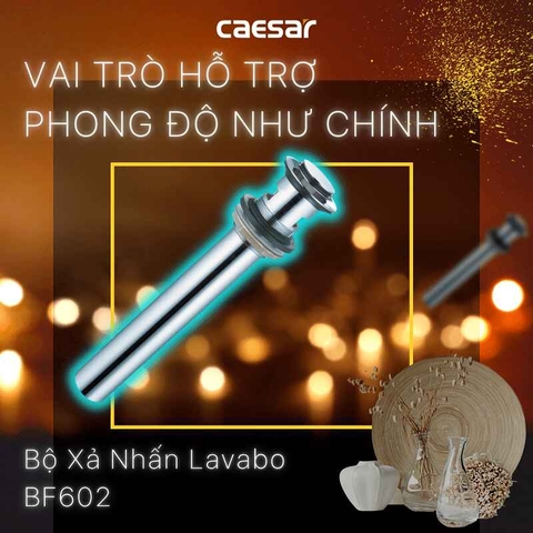 Bộ Xả Nhấn Lavabo CAESAR BF602A