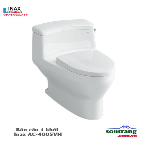 Bồn cầu 1 khối Inax AC-4005VN 1 khối xả gạt