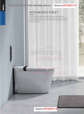 Bồn cầu bán thông minh HUGE H-BS2088