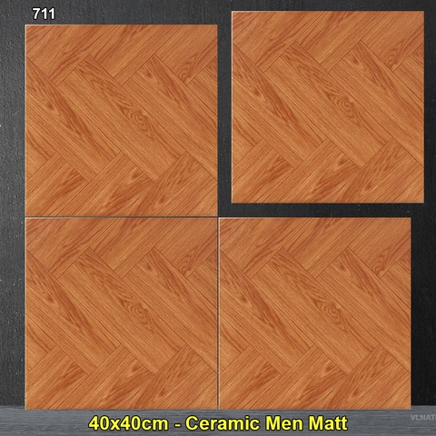 Gạch lát nền 40x40 Prime 711 Vân gỗ
