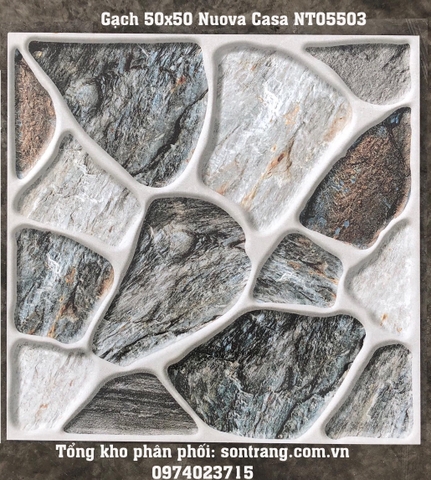 Gạch sân vườn 50x50 Royal - Nuova Casa NT05503