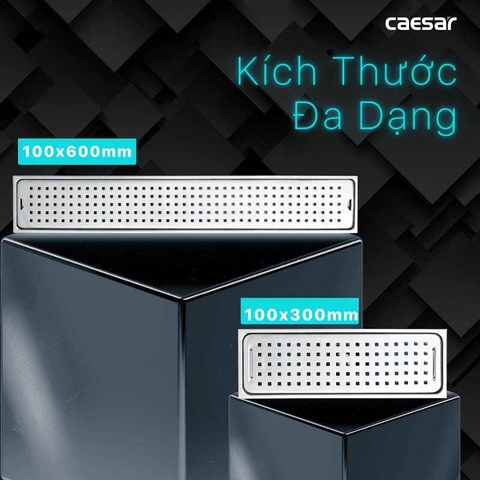 Thoát Sàn INOX 304 CAESAR ST1060B (Ø60)