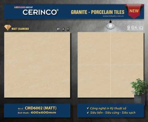 Gạch Porcelain 60x60 Mikado CMD6002