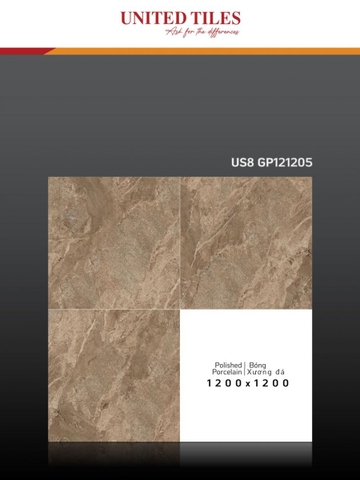 Gạch lát nền 1200x1200 Viglacera US8-9GP121205