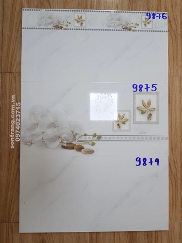 Gạch ốp 30x60 PRIME 9874 - 9875 - 9876 Vân trắng khói