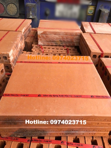 Gạch lá nem - nem tách chống nóng XUÂN HÒA KT 30x30