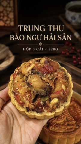 TRUNG THU BÀO NGƯ HẢI SẢN (cái 200-220gr)