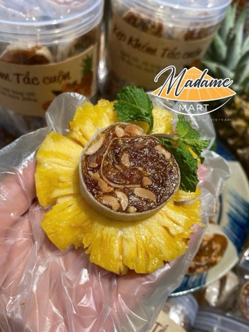 KẸO KHÓM CUỘN SÊN TẮC (TÚI 500G)