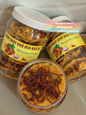 CƠM CHÁY KHÔ HEO TỎI (HỦ 450G)
