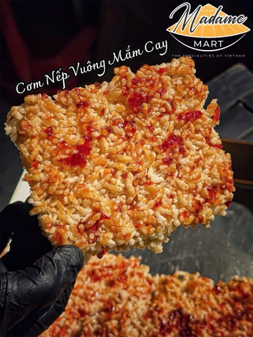 CƠM NẾP VUÔNG MẮM CAY