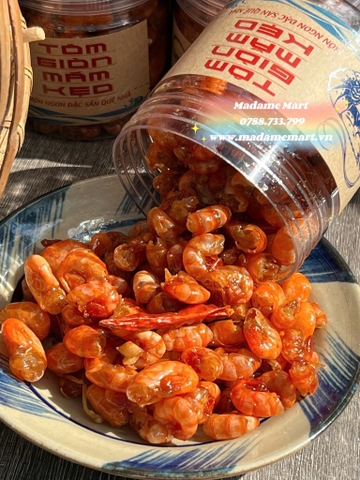 TÔM RIM MẮM KẸO (Hũ 200G)