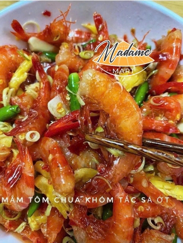 MẮM TÔM CHUA KHÓM TẮC (Hủ 700G)