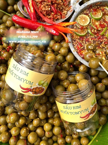 SẤU RIM MUỐI TOMYUM (Hũ 500G)