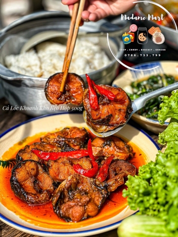 CÁ LÓC KHOANH KHO ỚT (500G)