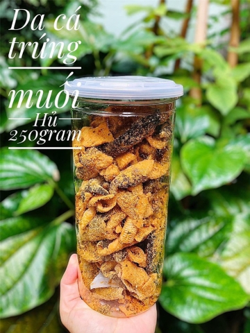 DA CÁ TRỨNG MUỐI