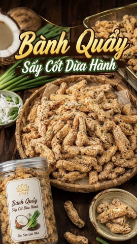 BÁNH QUẨY SẤY NƯỚC CỐT DỪA