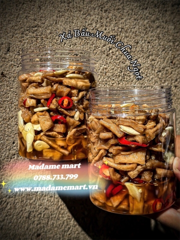 XÁ BẤU MUỐI CHUA NGỌT (Hủ 800G)