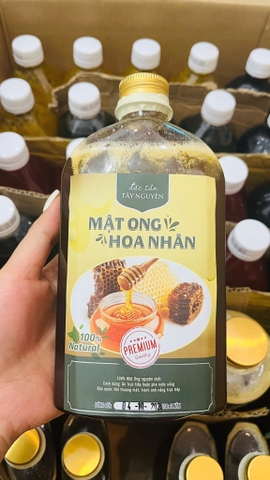 MẬT ONG HOA NHÃN NGUYÊN CHẤT (500ML)
