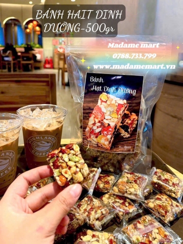 BÁNH GRANOLA SIÊU HẠT DINH DƯỠNG (500G)