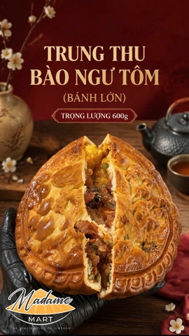TRUNG THU BÀO NGƯ TÔM 5 TRỨNG (Bánh lớn)