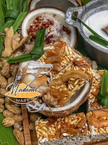 CỐM GỪNG DỪA NON