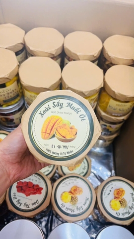 XOÀI SẤY DẺO MUỐI ỚT (Hủ 250G)