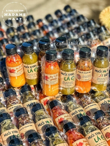 SET CHẤM MUỐI ỚT TỨ XUYÊN