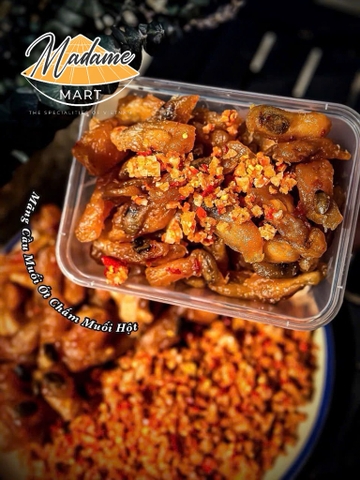 MÃNG CẦU SẤY MUỐI ỚT