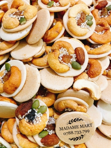BÁNH ĐỒNG TIỀN MIX HẠT