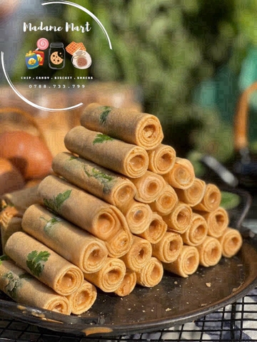 BÁNH ỐNG NGÒ NHÂN BƠ ĐẬU PHỘNG