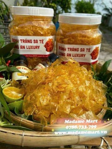 BÁNH TRÁNG SATE LONG AN (HỦ 400G)