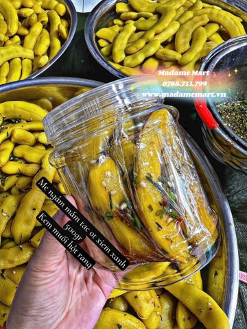 ME NGÂM MẮM TẮC ỚT XIÊM XANH (Hũ 500G)