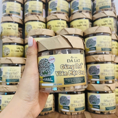GỪNG THẺ VIÊN MẬT ONG (Hủ 250G)