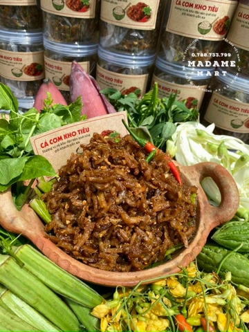 CÁ CƠM KHO SẤY TIÊU 350GR