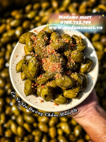 CÀ NA SÊN ĐƯỜNG CHẤM MUỐI ỚT