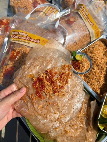 BÁNH TRÁNG TÉP GIÒN HÀNH PHI