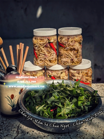 CHÂN GÀ MẮM SẢ CHUA NGỌT