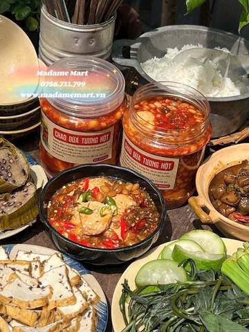 CHAO ỚT XIÊM TƯƠNG HỘT (Hộp 800G)