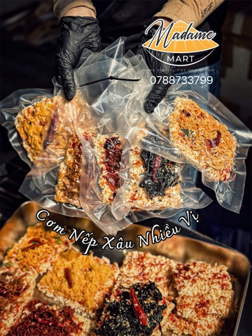 CƠM NẾP XÂU NHIỀU VỊ