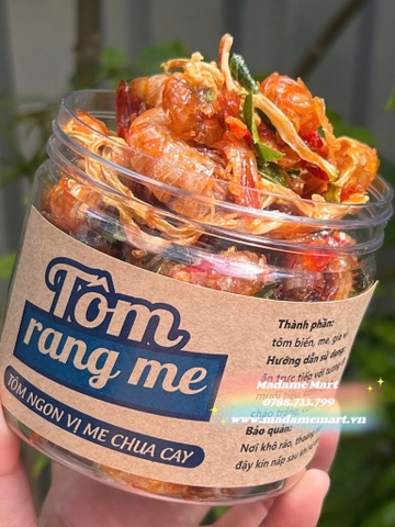 TÔM RANG ME (Hũ 250G)