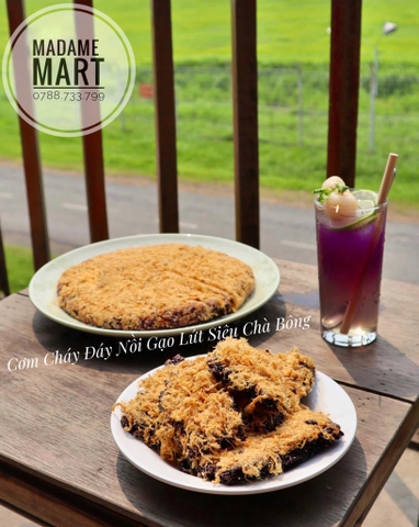 CƠM CHÁY GẠO LỨT CHÀ BÔNG ĐÁY NỒI 500G