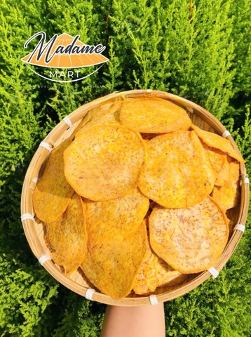 KHOAI MÔN SẤY TRỨNG MUỐI