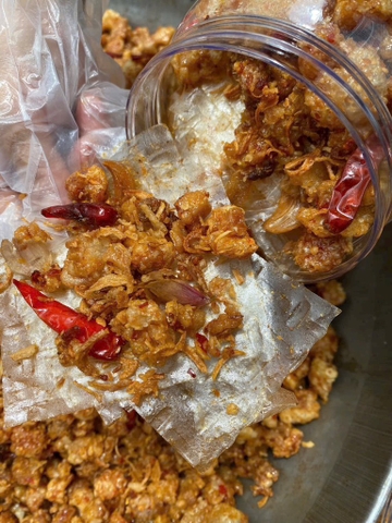 TRÁNG TÓP MỠ MUỐI HÀNH PHI (Hũ 300G)